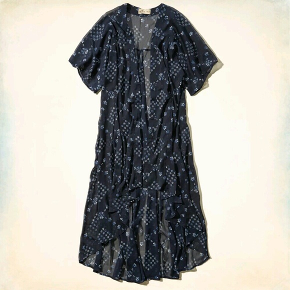 Hollister Point Vicente Chiffon Duster