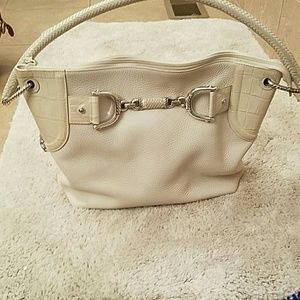 BRIGHTON bone leather shoulder bag