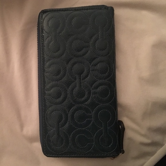 Coach patent wallet