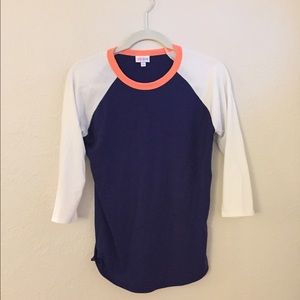 Lularoe Color-block Randy Tee