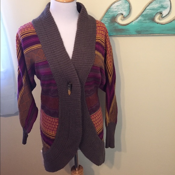 Love by Design Sweaters - 🔴Beautiful Boho Toggle Cardigan