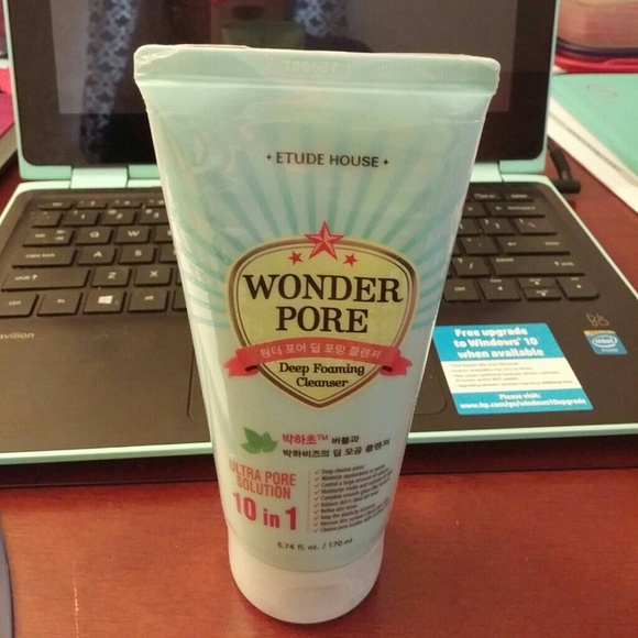 Etude house wonder pore foaming cleanser