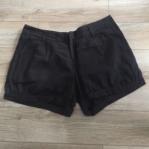 Black dressy shorts