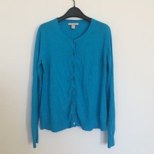 Banana Republic blue cardigan size large