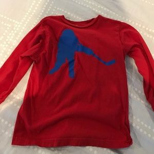 Boys long sleeve hockey shirt