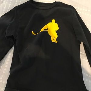 Boys hockey long sleeve tee