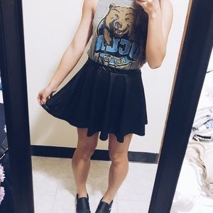 Faux Leather Forever 21 Skirt