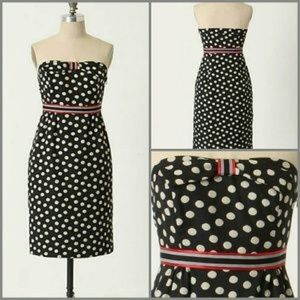 Anthropologie, Maeve, Peppered Polka Dress, size 6