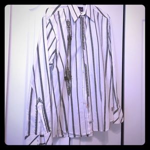 English Laundry Men's Dress Shirt