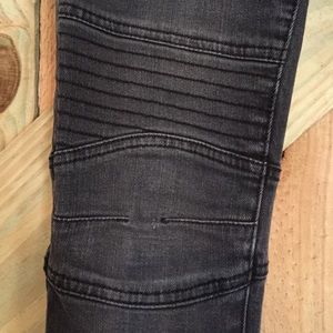Moto Knee or skateboard knee jeans