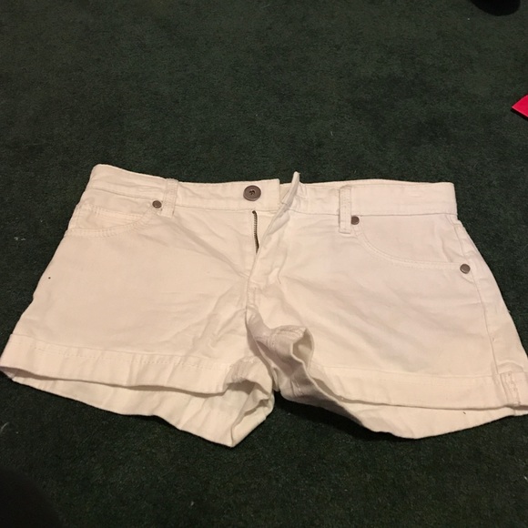 BCBGMaxAzria White Jean Short