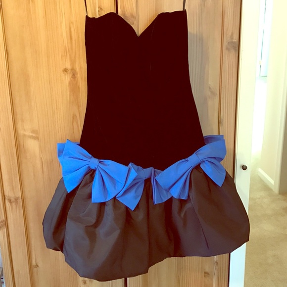 Vintage 80s Style Party Dress