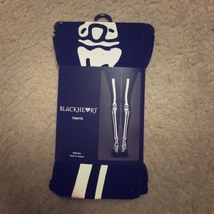 NWT skeleton tights