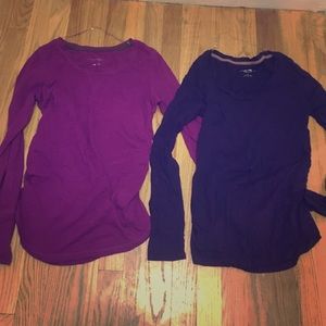 Liz Lange Maternity Shirts