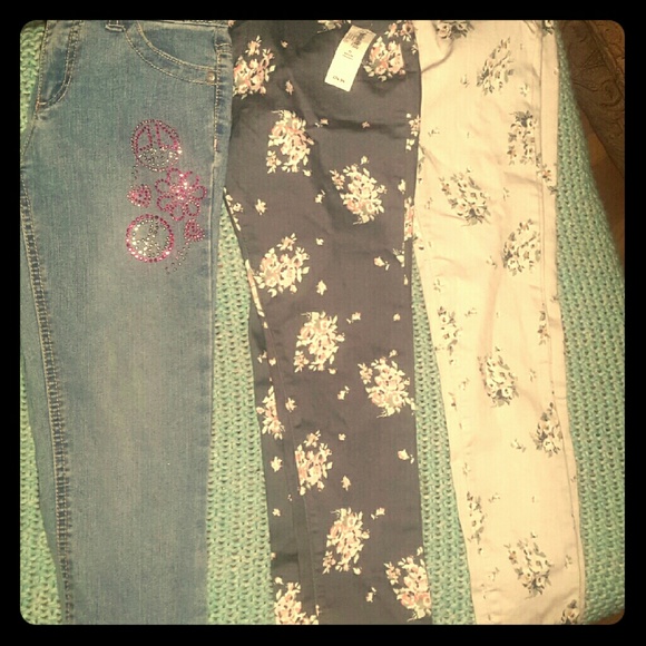 Girls Old Navy 3-piece pants