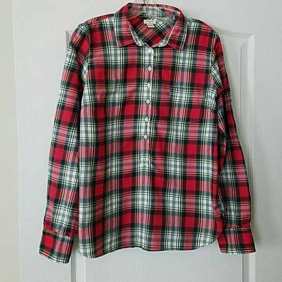 J. Crew Flannel Shirt