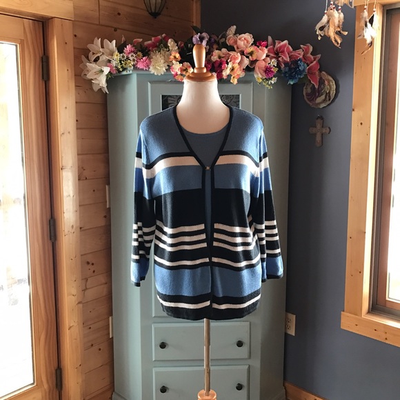 Sweaters - Beautiful Sweater with Built in Sweater Tank