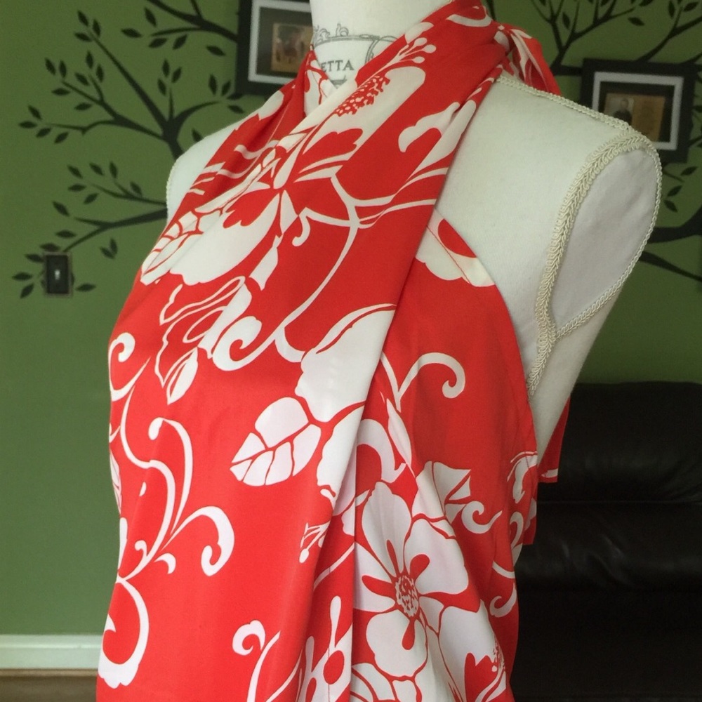 🎉2X H.P. ⚜️Vintage Hawaiian Sarong - Picture 2 of 3