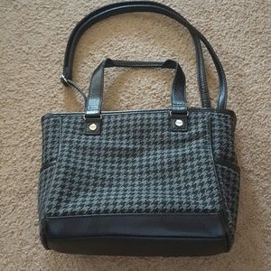 Thirty one houndstooth bag