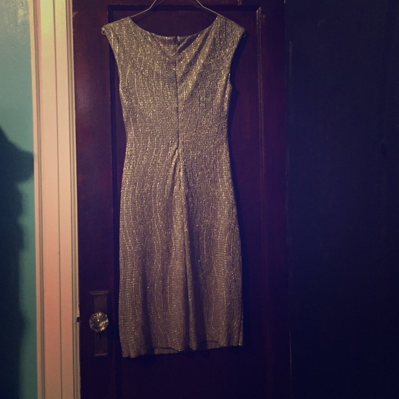 Gold Shimmer Dress - Picture 1 of 2