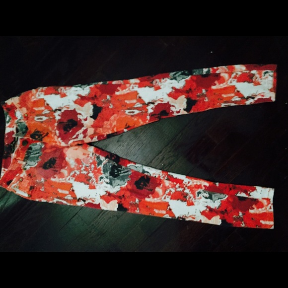 Fun print Skinny pants - Picture 1 of 2