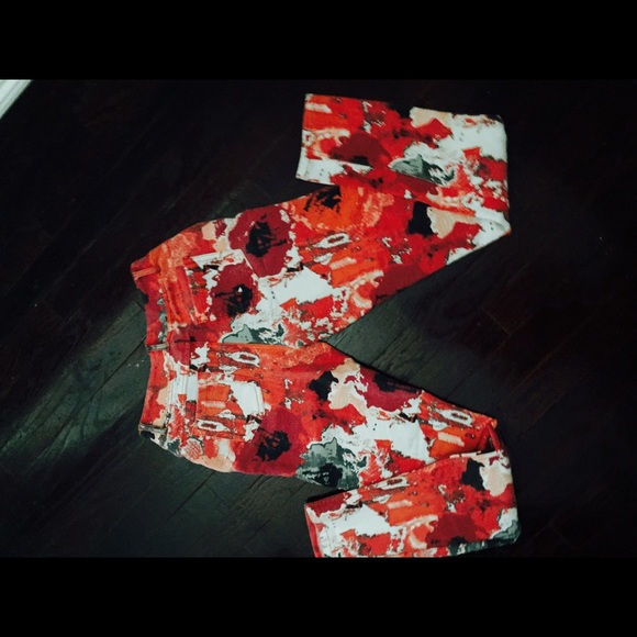 Fun print Skinny pants - Picture 2 of 2