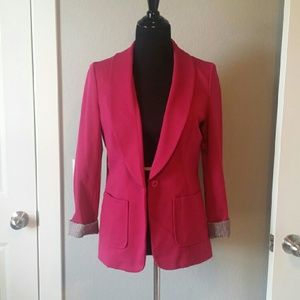 Cute Magenta Blazer