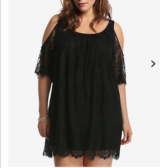Cold shoulder dress