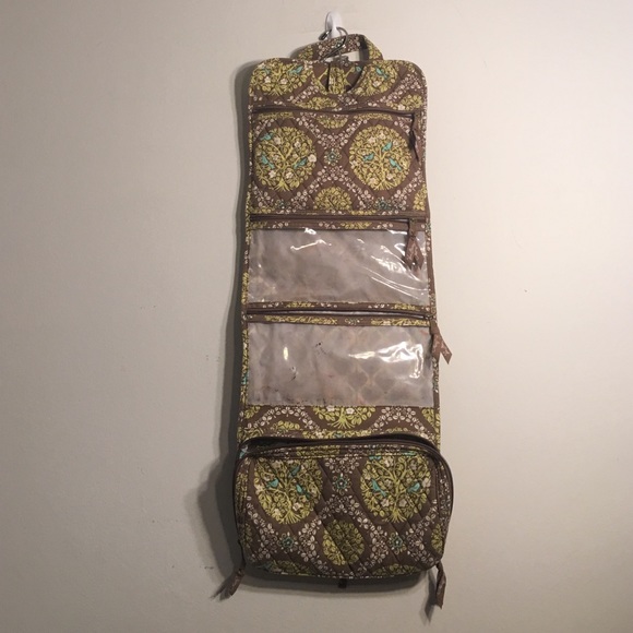 🐣Hanging Vera Bradley Cosmetic Case