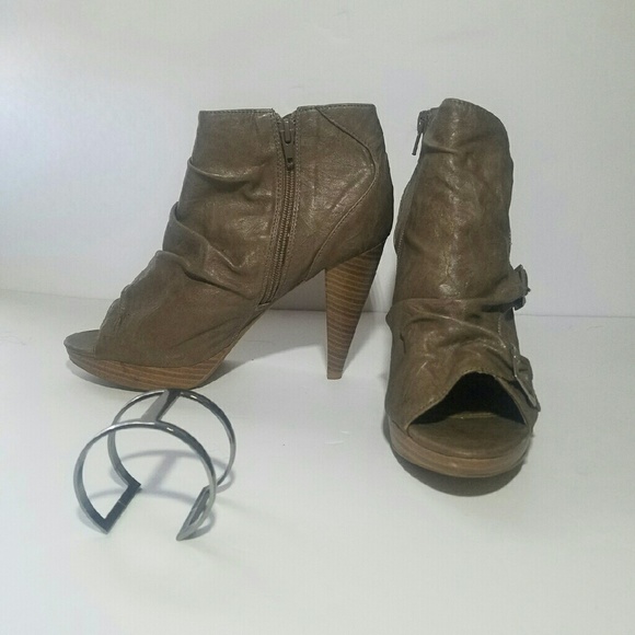 Peep Toe Bootie - Picture 2 of 5