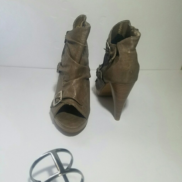 Peep Toe Bootie - Picture 3 of 5