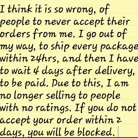 When Purchasing from my closet/ Closet Guidelines! - Picture 2 of 2