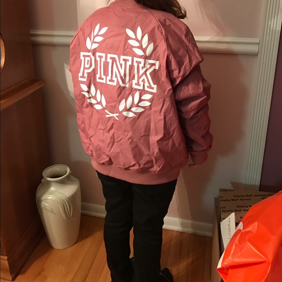 PINK Victoria's Secret Jackets & Coats Victorias Secret Pink Bomber