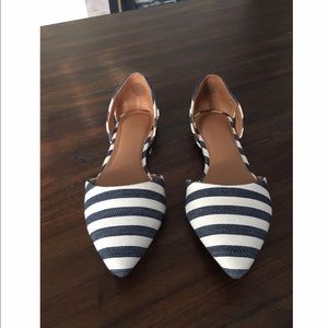 Striped flats