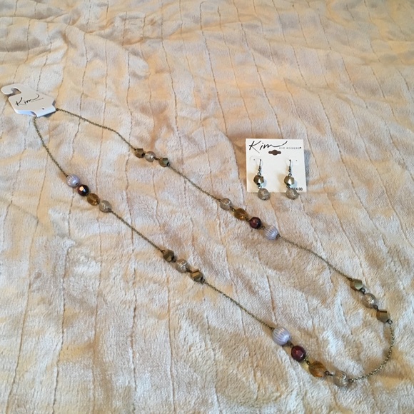Kim Rogers Necklace and Earring Set - Picture 1 of 3