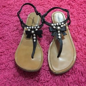 Madden girl black sandals
