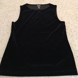 Chico's Traveler Edition Velvet Tank. Size 0