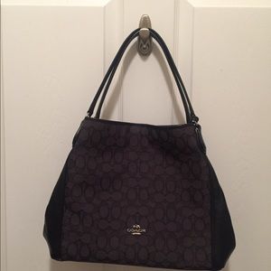 Coach Edie handbag. Almost brand new.