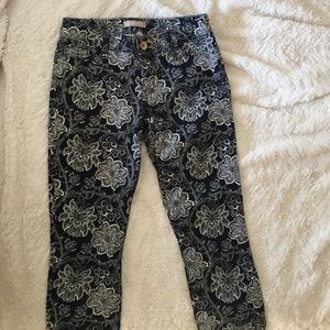 Floral Patterned Pants