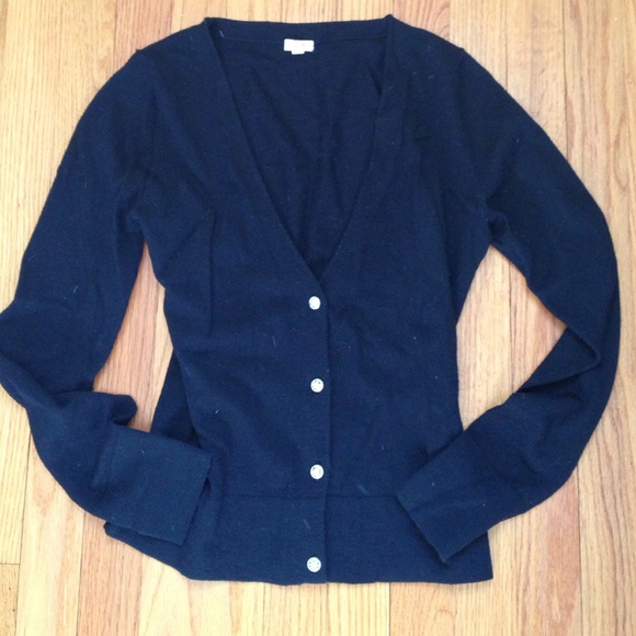 J. Crew Black Cardigan