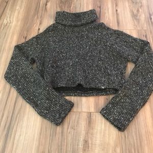 Urban outfitters turtleneck crop top