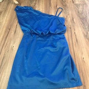 Jessica Simpson royal blue dress