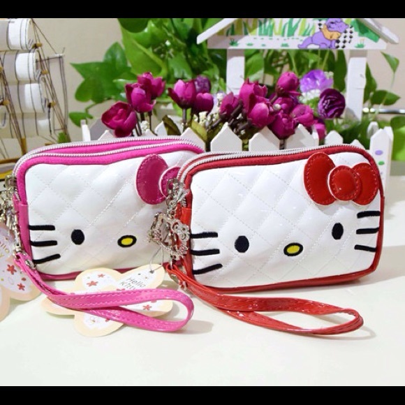 Hello kitty makeup bag