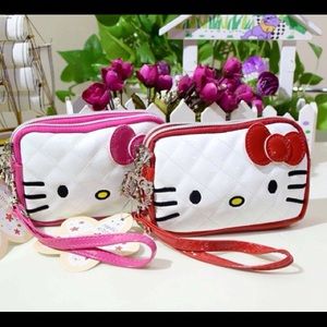 Hello kitty makeup bag