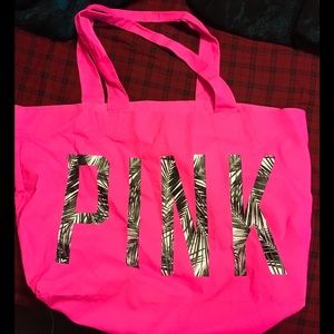 Pink Tote bag by Victoria Secret