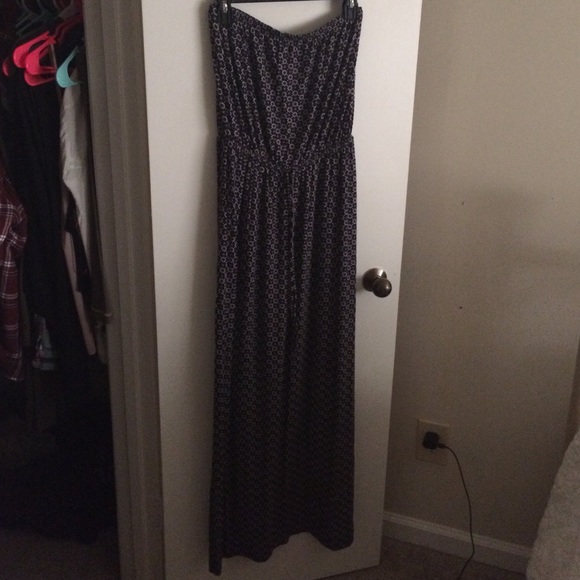 Strapless maxi dress great condition