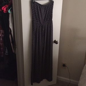 Strapless maxi dress great condition
