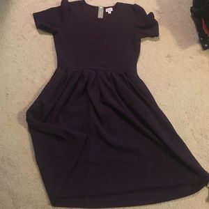 Large purple Lularoe Amelia