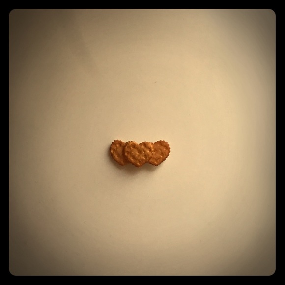 Cute heart cookie shape hair clip