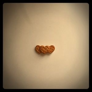 Cute heart cookie shape hair clip